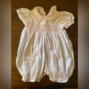 Petit ami smocked romper